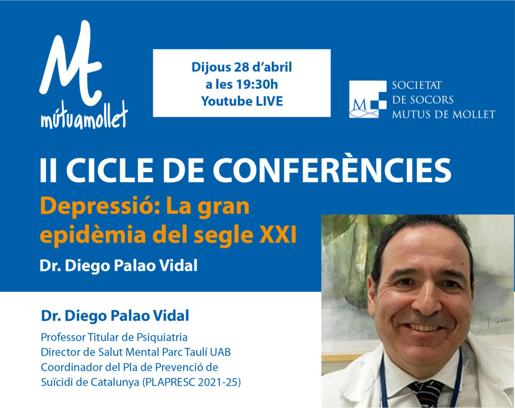 Primera conferencia del II CICLO DE CONFERENCIAS MÚTUA MOLLET