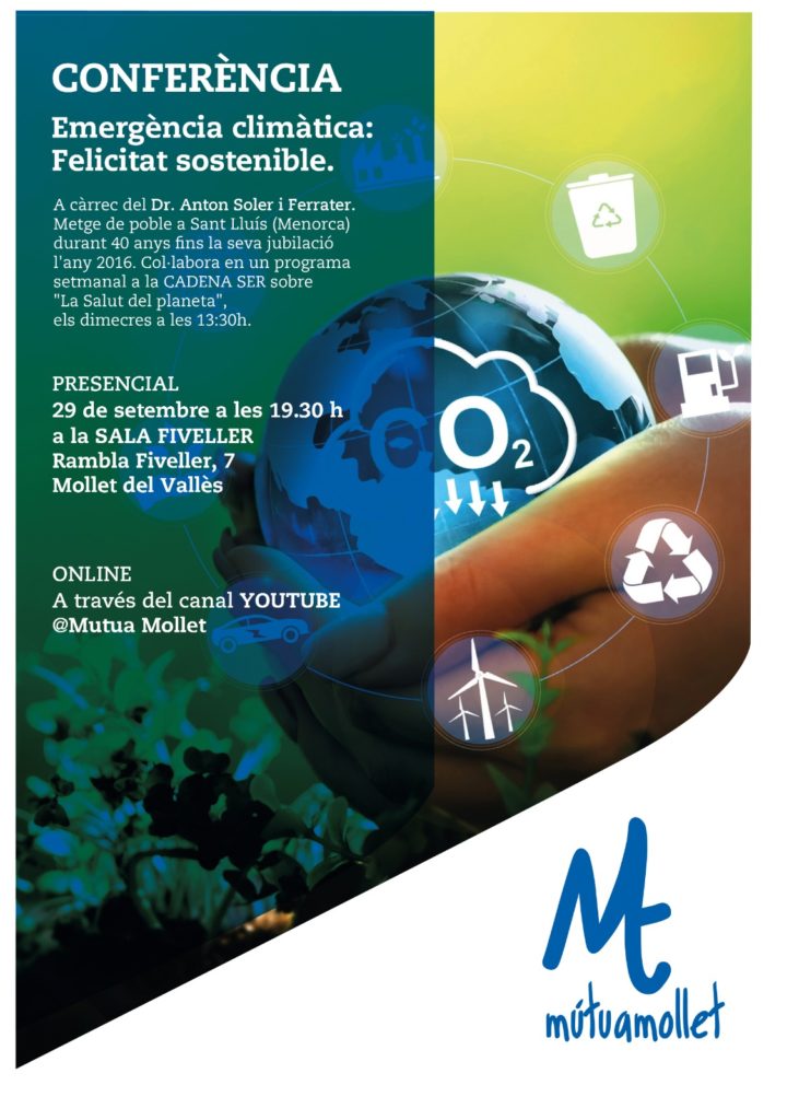 Segunda conferencia del II CICLO DE CONFERENCIAS MÚTUA MOLLET 