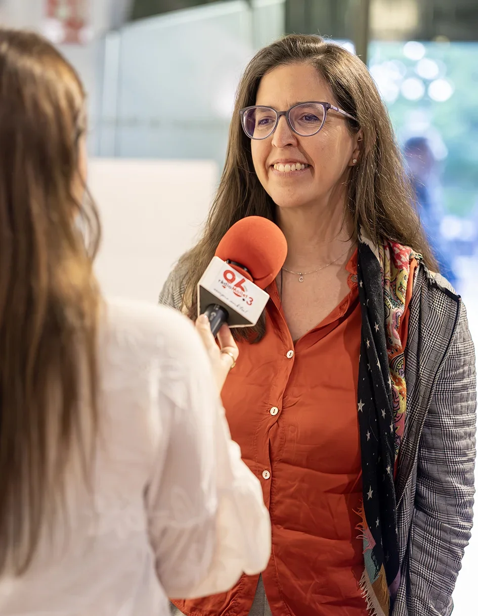 Dra Carla Estivill a la conferència organitzada per Mútua Mollet sobre Dormir bé