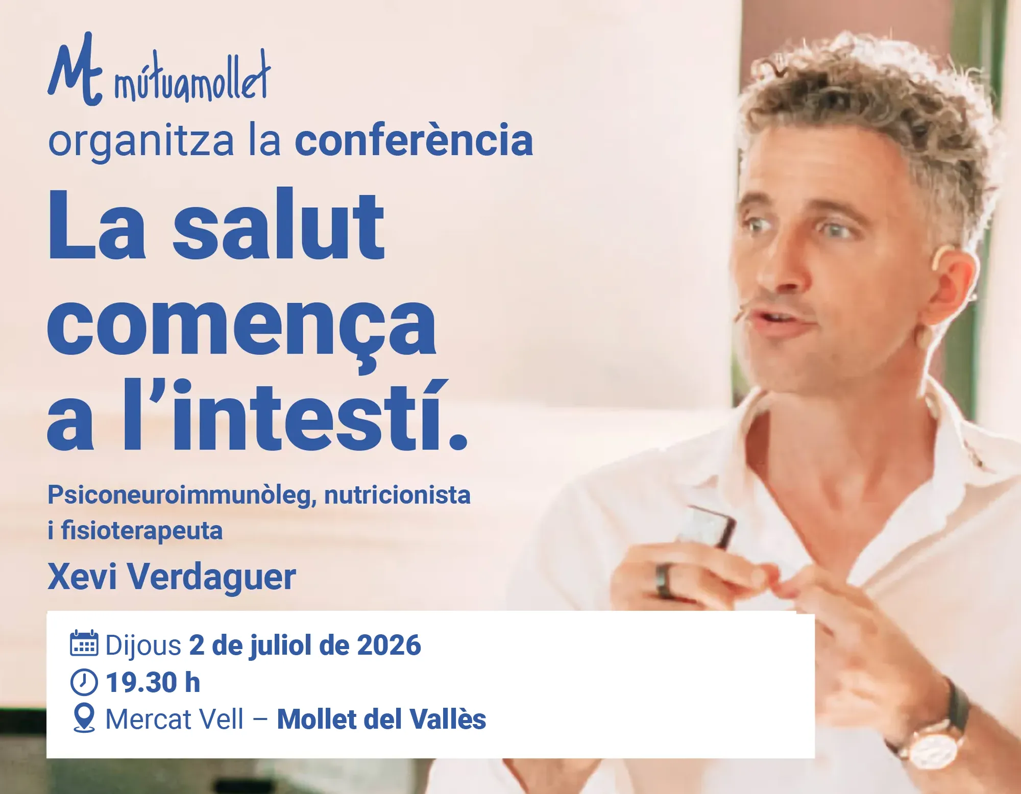 Xevi Verdaguer conferència 2 juliol 2026