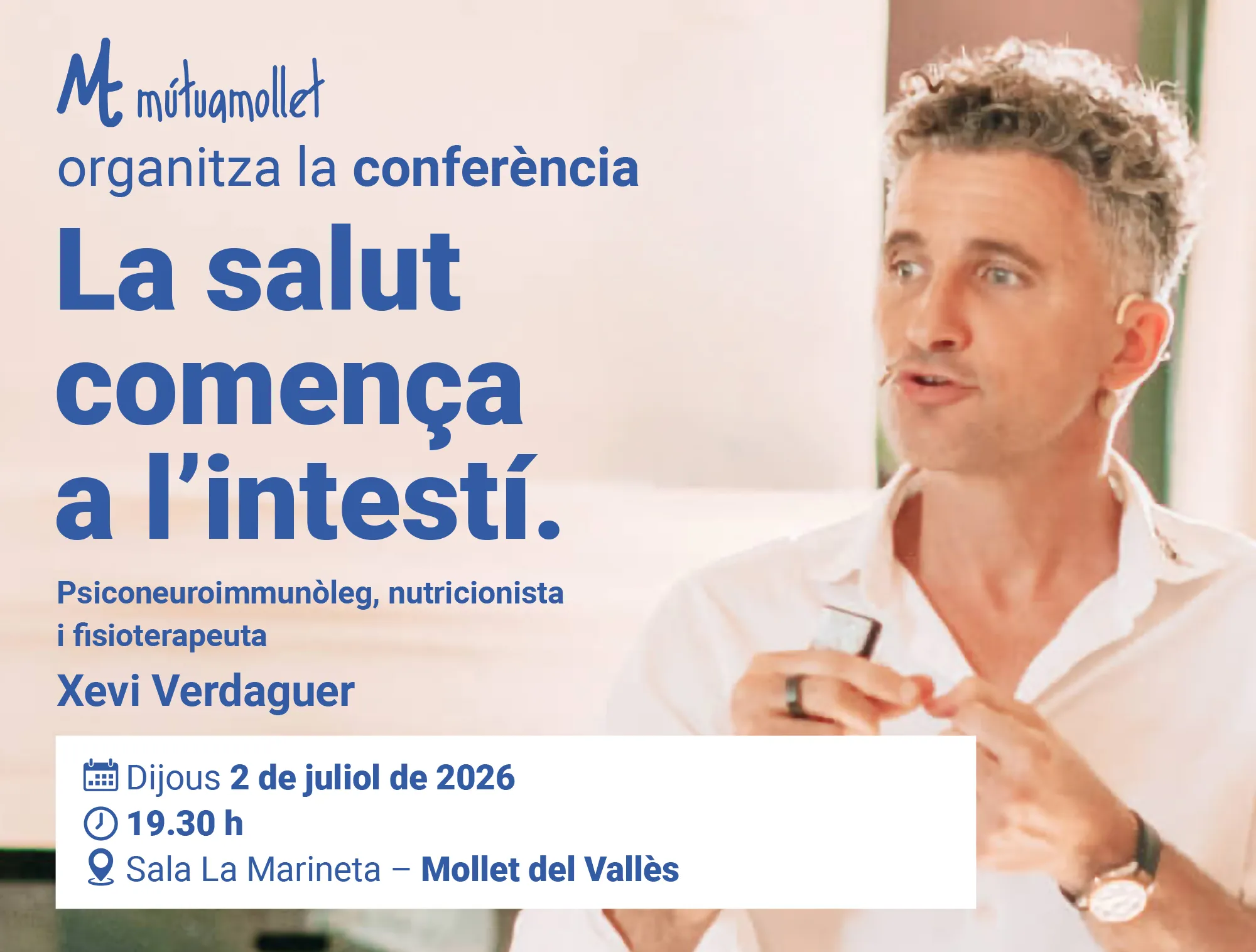 Xevi Verdaguer conferència 2 juliol 2026
